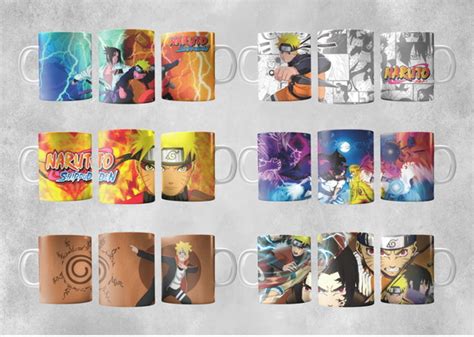 Pack Artes Caneca Naruto Vol Elo Produtos Especiais