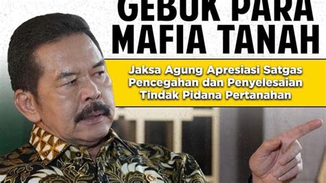 Jaksa Agung RI Gebuk Para Mafia Tanah Kejari Bantul