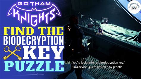 Find The Biodecryption Key The Langstrom Drive Mission Gotham