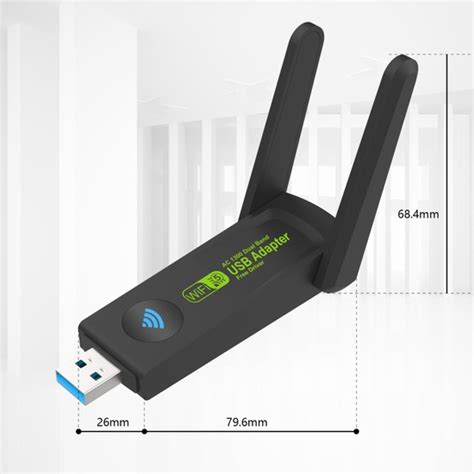 Zrh Dual Band USB 3 0 Adaptör Kablosuz Wifi Alıcı AC1300 Fiyatı