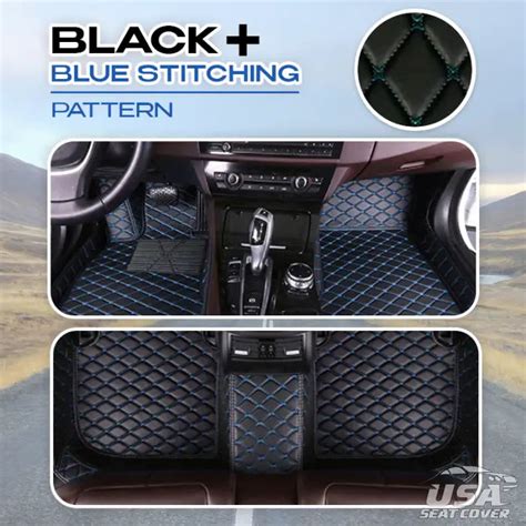 Elvie 2024 Heavy Duty Universal Fit Floor Mats For Cars Suvs And Tr Usa Seat Cover