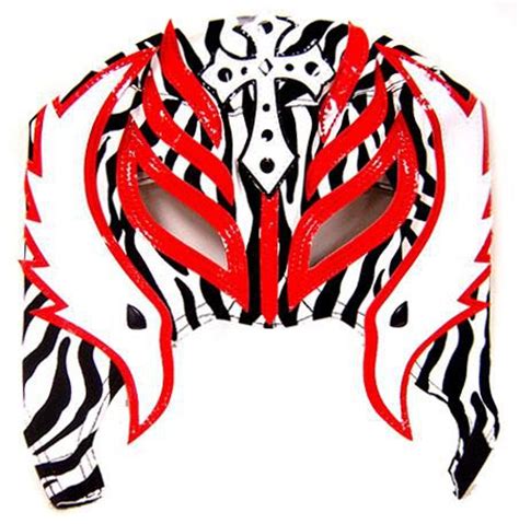 WWE Wrestling Rey Mysterio Replica Mask Youth, White - ToyWiz