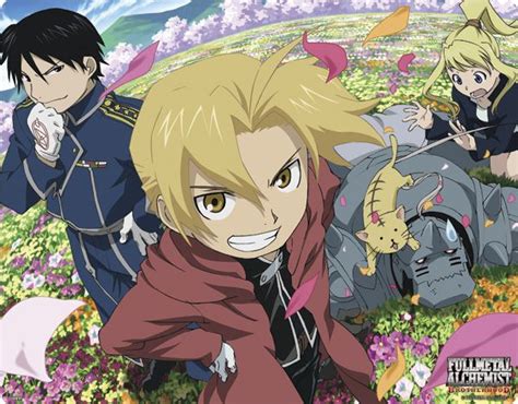 Fullmetal Alchemist Brotherhood Flower Field Alchimie Fulmetal