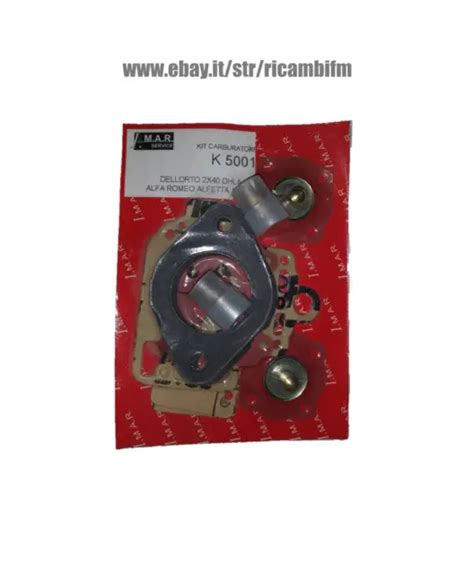 KIT REVISIONE CARBURATORE Alfetta 2 0 Lotus Esprit Elite Dell Orto 40