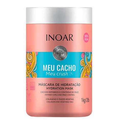 Inoar Hydration Mask Zero My Curl My Crush Kg Hydration Keratin