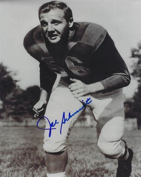 Autographed JOE SCHMIDT 8x10 DETROIT LIONS Photo - Main Line Autographs