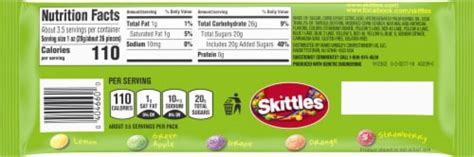 Skittles® Sour Candy Share Size Bag 33 Oz Smiths Food And Drug