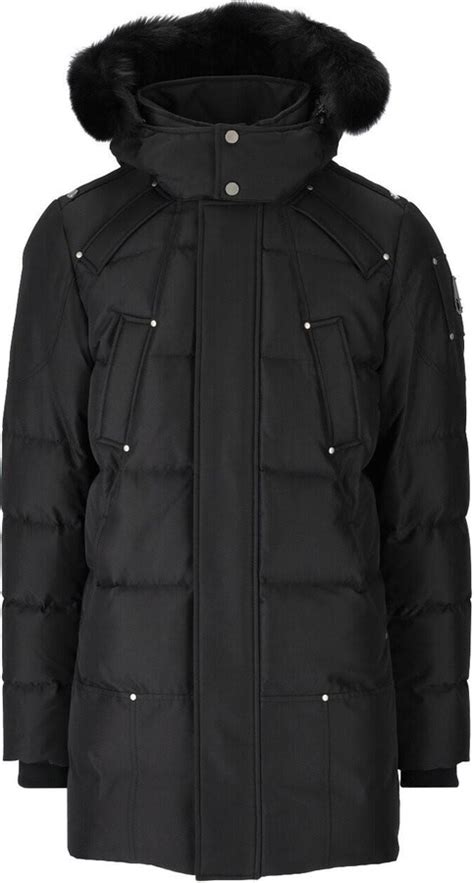 Moose Knuckles Cloud Neoshear Black Parka Shopstyle Outerwear