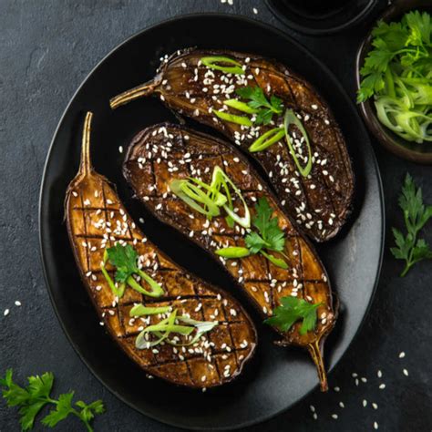 Miso Glazed Eggplant Recipe How To Make Miso Glazed Eggplant