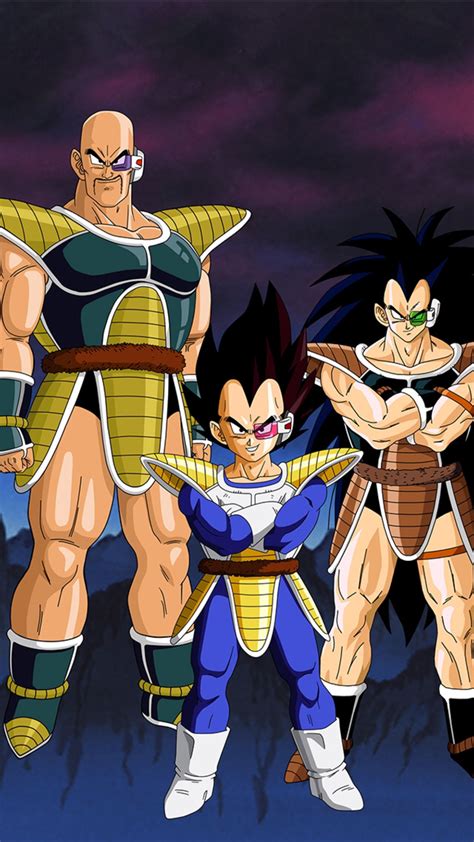 Dbz Vegeta Nappa And Raditz