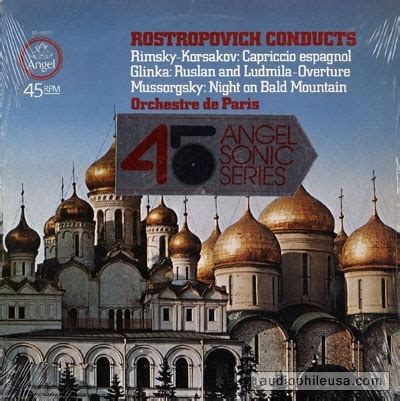 Rimsky Korsakov Glinka Mussorgsky Capriccio Espagnol Ruslan And