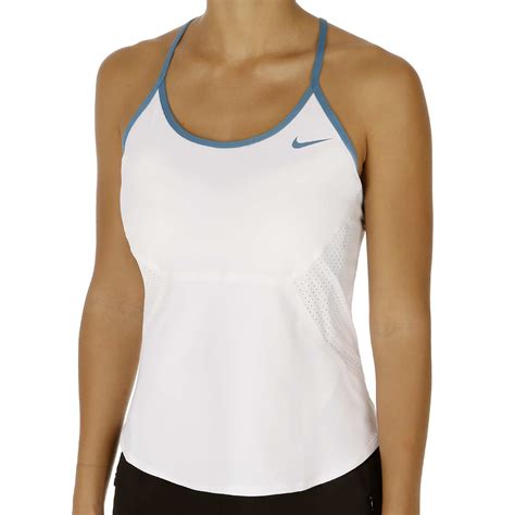 Nike Maria Sharapova Premier Tank Top Damen Weiß Blau Online Kaufen Tennis Point De