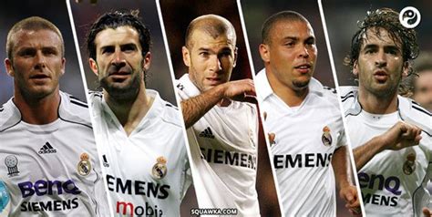 834 Real Madrid Galacticos Wallpaper - MyWeb