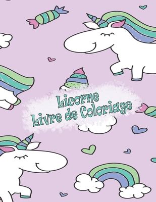 Licorne Livre De Coloriage Enfants Ans Coloriage Mignon Pour Les