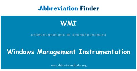 Defini O De Wmi Instrumenta O De Gerenciamento Do Windows Windows