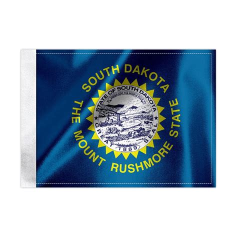 South Dakota State Flag For Motorcycles, Cars, And Trucks