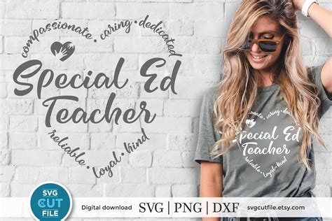 Sped Svg Special Ed Svg Teacher Appreciation Special Etsy