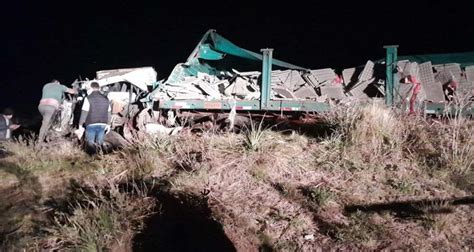 Un camionero de San Salvador en la colisión de camiones en la ruta 12