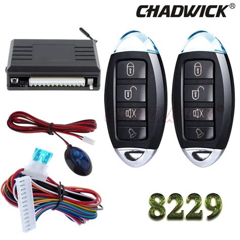 Syst Me D Alarme De Voiture Avec T L Commande Chadwick Kit