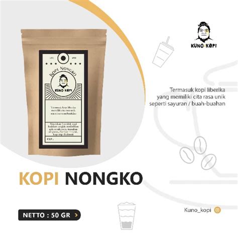 Jual Kopi Nongko Excelsa Murah Rp Gr Gr Shopee Indonesia