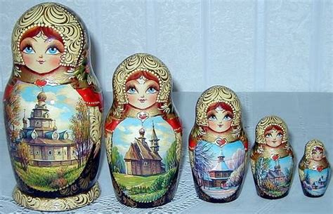 Золотое кольцо России | Матрешка | Синьков Игорь
