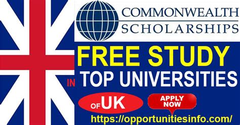 Commonwealth Shared Scholarships In UK 2023 Fully Funded