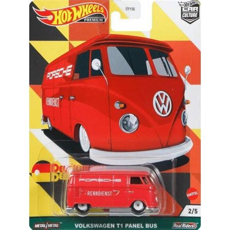 Hot Wheels Car Culture Deutschland Volkswagen T Panel Bus Universo Hot Wheels