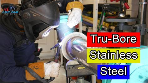 Alteration On Tru Bore Stainless Steel Pipe TIG Welding YouTube