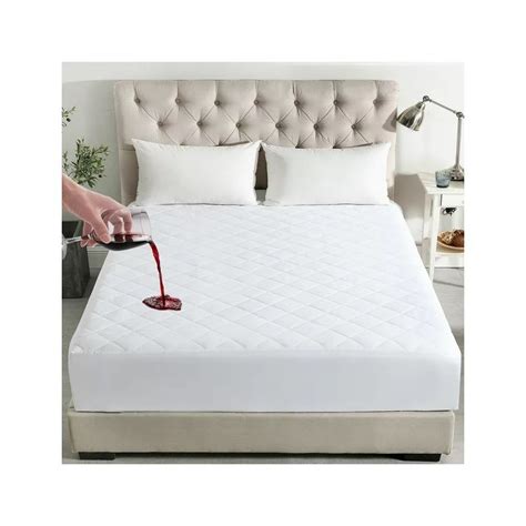 Quilted Fitted Waterproof Mattress Pad