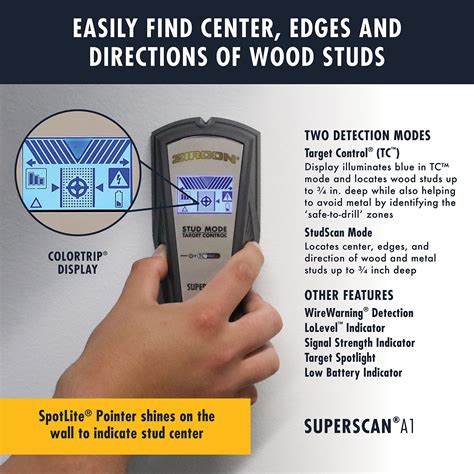 Zircon Superscan A1 Advanced Stud Finder