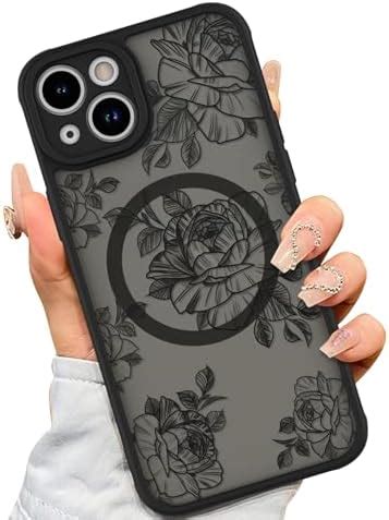 Amazon OOK Case For IPhone 15 Case Cute Flower Floral Design For