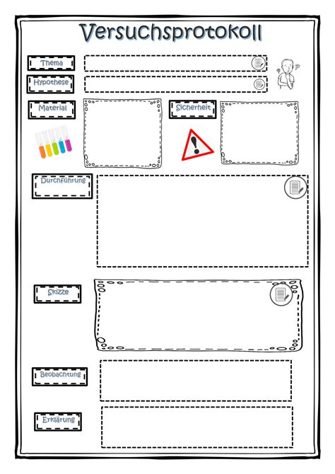 Versuchsprotokoll Physik Vorlage