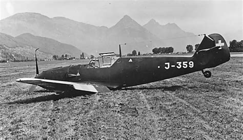 Asisbiz Messerschmitt Bf 109E3 Swiss J359 WNr 2426 Switzerland 01