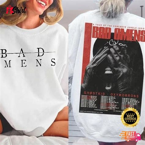 Bad Omens Shirt Band Music Tour 2023 A Tour Of The Concrete Jungle Tour ...