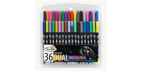 Thornton S Dual Tip Brush Pens Pack