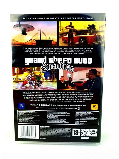 Купить GTA SAN ANDREAS GRAND THEFT AUTO SA ПК: отзывы, фото и ...