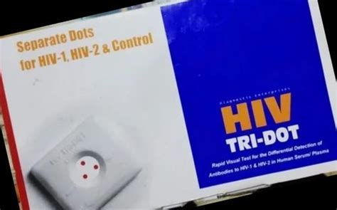 Plastic Jmitra Hiv Tri Dot Rapid Test Card Size 100 Test At Rs 6300