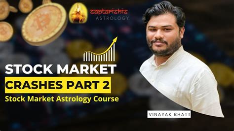 Market Crashes Part 2 Stock Market Astrology Course By Vinayak Bhatt