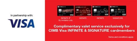 Cimb Credit Card Promotion Complimentary Valet Service Exclusively For Cimb Visa Infinite