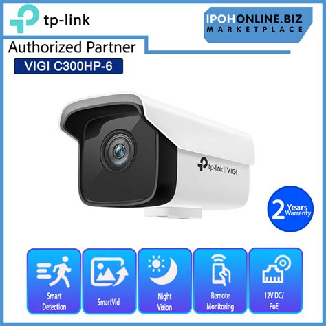 Tp Link Vigi C Hp Mp Outdoor Bullet Network Ip Camera Cctv H