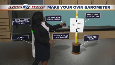 Make Your Own Barometer With Meteorologist Michelle Mcleod Youtube