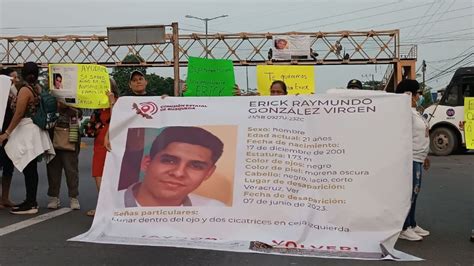 Segundo D A De Protestas Por Desaparici N De Erick En Veracruz La