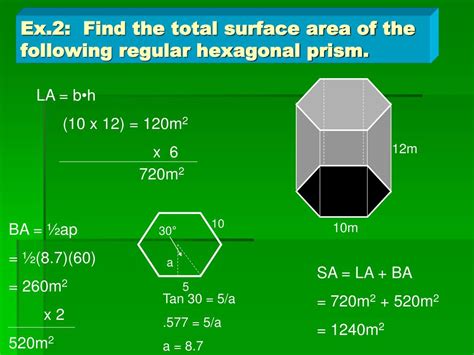 Hexagonal prism surface area calculator - merytheatre