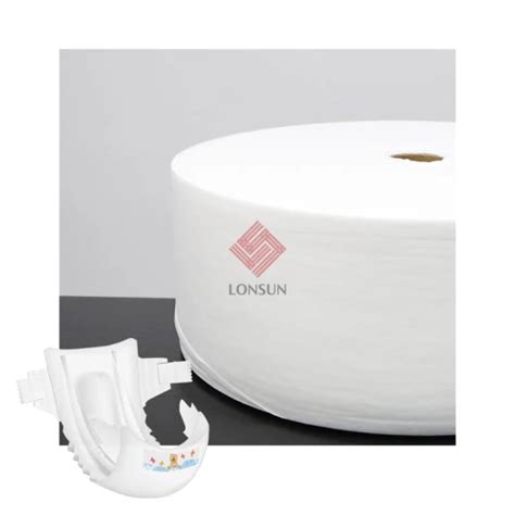 Hot Air Through Non Woven Es Fiber Hydrophilic Fabric For Baby Diaper Non Woven Fabric And
