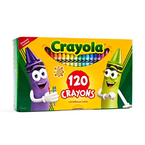 Buy Crayola Giant Box of 120 Assorted Crayons at Ubuy Philippines