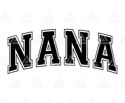 Nana Name Logo