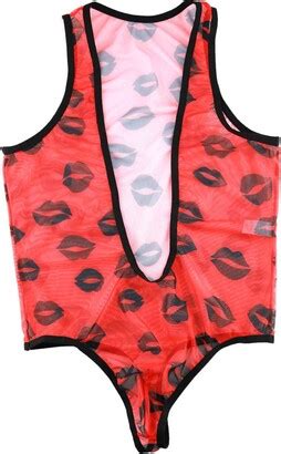 MILAX Swimwear Thong Borat Mankini Thong Men V String Sexy Borat Manikini Lingerie Swimsuit One