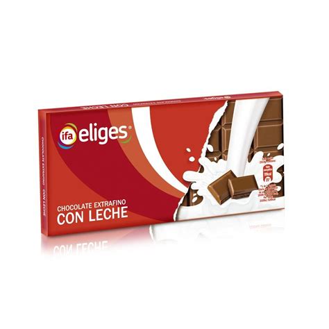 Chocolate Con Leche Extrafino Ifa Eliges Paquete De G