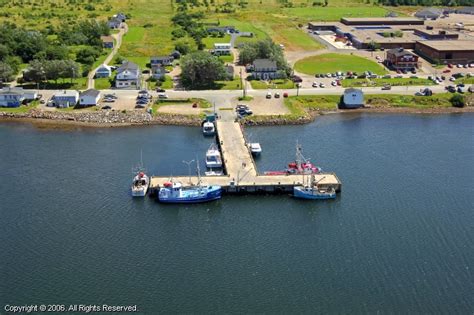 Cheticamp Town Wharf in Cheticamp, Nova Scotia, Canada