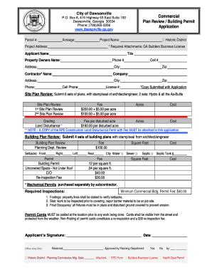 Dawson County Building Permits Fill Online Printable Fillable